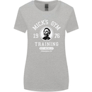 Micks Gym Training Boxing Boxer Box Womens Wider Cut T-Shirt Sports Grey