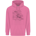 Microscope Biology Science Mens 80% Cotton Hoodie Azelea