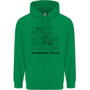 Microscope Original Sellfie Funny Biology Childrens Kids Hoodie Irish Green