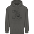 Microscope Original Sellfie Funny Biology Childrens Kids Hoodie Storm Grey