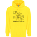 Microscope Original Sellfie Funny Biology Childrens Kids Hoodie Yellow