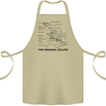 Microscope Original Sellfie Funny Biology Cotton Apron 100% Organic Khaki