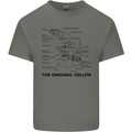 Microscope Original Sellfie Funny Biology Kids T-Shirt Childrens Charcoal
