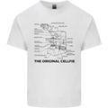 Microscope Original Sellfie Funny Biology Kids T-Shirt Childrens White