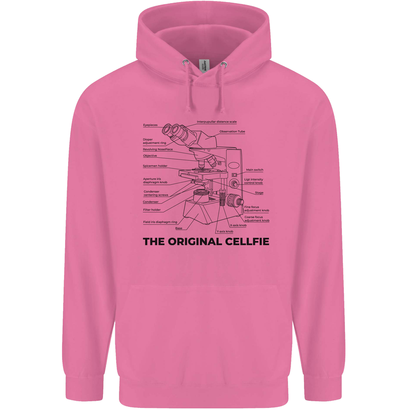 Microscope Original Sellfie Funny Biology Mens 80% Cotton Hoodie Azelea