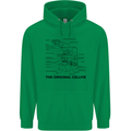 Microscope Original Sellfie Funny Biology Mens 80% Cotton Hoodie Irish Green