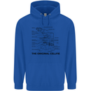 Microscope Original Sellfie Funny Biology Mens 80% Cotton Hoodie Royal Blue