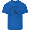 Microscope Original Sellfie Funny Biology Mens Cotton T-Shirt Tee Top Royal Blue