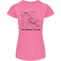 Microscope Original Sellfie Funny Biology Womens Petite Cut T-Shirt Azalea