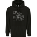 Microscope Science Biology Childrens Kids Hoodie Black