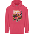 Mind if I Smoke Funny BBQ Grill Childrens Kids Hoodie Heliconia