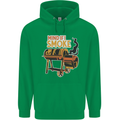 Mind if I Smoke Funny BBQ Grill Childrens Kids Hoodie Irish Green