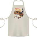 Mind if I Smoke Funny BBQ Grill Cotton Apron 100% Organic Natural