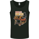 Mind if I Smoke Funny BBQ Grill Mens Vest Tank Top Black