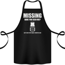 Missing 10 mm Socket Funny Plumer Mechanic Cotton Apron 100% Organic Black