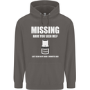 Missing 10 mm Socket Funny Plumer Mechanic Mens 80% Cotton Hoodie Charcoal