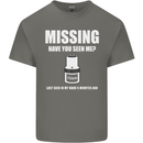 Missing 10 mm Socket Funny Plumer Mechanic Mens Cotton T-Shirt Tee Top Charcoal