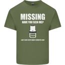 Missing 10 mm Socket Funny Plumer Mechanic Mens Cotton T-Shirt Tee Top Military Green