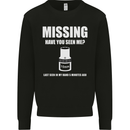 Missing 10 mm Socket Funny Plumer Mechanic Mens Sweatshirt Jumper Black