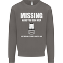 Missing 10 mm Socket Funny Plumer Mechanic Mens Sweatshirt Jumper Charcoal