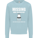 Missing 10 mm Socket Funny Plumer Mechanic Mens Sweatshirt Jumper Light Blue