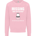 Missing 10 mm Socket Funny Plumer Mechanic Mens Sweatshirt Jumper Light Pink