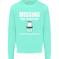 Missing 10 mm Socket Funny Plumer Mechanic Mens Sweatshirt Jumper Peppermint