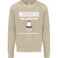 Missing 10 mm Socket Funny Plumer Mechanic Mens Sweatshirt Jumper Sand