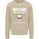 Missing 10 mm Socket Funny Plumer Mechanic Mens Sweatshirt Jumper Sand