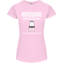 Missing 10 mm Socket Funny Plumer Mechanic Womens Petite Cut T-Shirt Light Pink