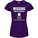 Missing 10 mm Socket Funny Plumer Mechanic Womens Petite Cut T-Shirt Purple