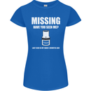 Missing 10 mm Socket Funny Plumer Mechanic Womens Petite Cut T-Shirt Royal Blue