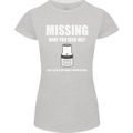 Missing 10 mm Socket Funny Plumer Mechanic Womens Petite Cut T-Shirt Sports Grey