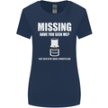 Missing 10 mm Socket Funny Plumer Mechanic Womens Wider Cut T-Shirt Navy Blue