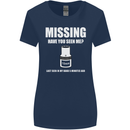 Missing 10 mm Socket Funny Plumer Mechanic Womens Wider Cut T-Shirt Navy Blue