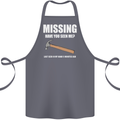 Missing Hammer Funny Carpenter DIY Builder Cotton Apron 100% Organic Steel