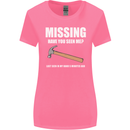 Missing Hammer Funny Carpenter DIY Builder Womens Wider Cut T-Shirt Azalea