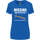 Missing Hammer Funny Carpenter DIY Builder Womens Wider Cut T-Shirt Royal Blue