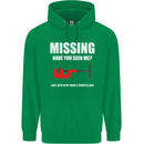 Missing Pipe Cutter Funny Plumer DIY Mens 80% Cotton Hoodie Irish Green