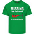 Missing Pipe Cutter Funny Plumer DIY Mens Cotton T-Shirt Tee Top Irish Green