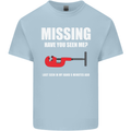 Missing Pipe Cutter Funny Plumer DIY Mens Cotton T-Shirt Tee Top Light Blue