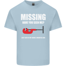 Missing Pipe Cutter Funny Plumer DIY Mens Cotton T-Shirt Tee Top Light Blue