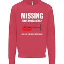 Missing Pipe Cutter Funny Plumer DIY Mens Sweatshirt Jumper Heliconia