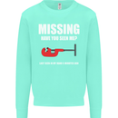Missing Pipe Cutter Funny Plumer DIY Mens Sweatshirt Jumper Peppermint