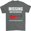 Missing Pipe Cutter Funny Plumer DIY Mens T-Shirt Cotton Gildan Charcoal