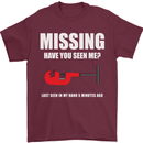 Missing Pipe Cutter Funny Plumer DIY Mens T-Shirt Cotton Gildan Maroon