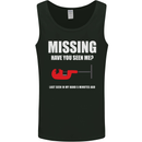 Missing Pipe Cutter Funny Plumer DIY Mens Vest Tank Top Black