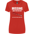 Missing Screwdriver Funny Carpenter DIY Womens Wider Cut T-Shirt Red