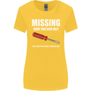 Missing Screwdriver Funny Carpenter DIY Womens Wider Cut T-Shirt Yellow