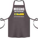 Missing Spirit Level Builder Bricklayer Cotton Apron 100% Organic Dark Grey